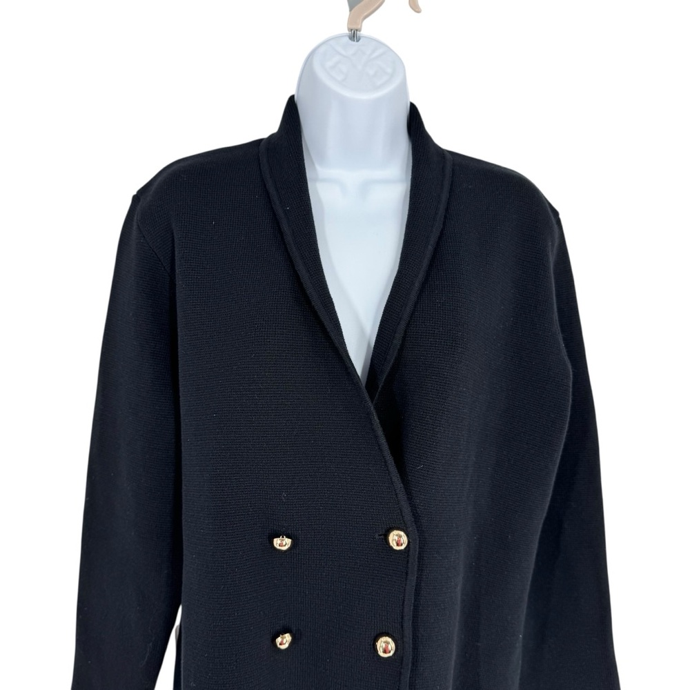 Tuckernuck Black Cassandra Sweater – Size L NWT – Classic Button Front Cardigan - Picture 5 of 9